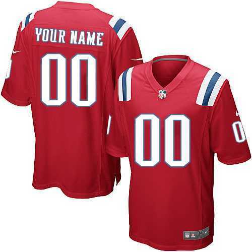Youth Customized New England Patriots Red Team Color Nike Game Stitched Jersey,We sell and wholesale Youth Customized New England Patriots Red Team Color Nike Game Stitched Jersey on line form chian!